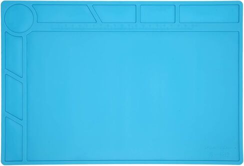 Acouto High Temperature Silicone Repair Mat for PCB Board Electronics Maintenance with Measurement and Slots S120 in Saudi Arabia
