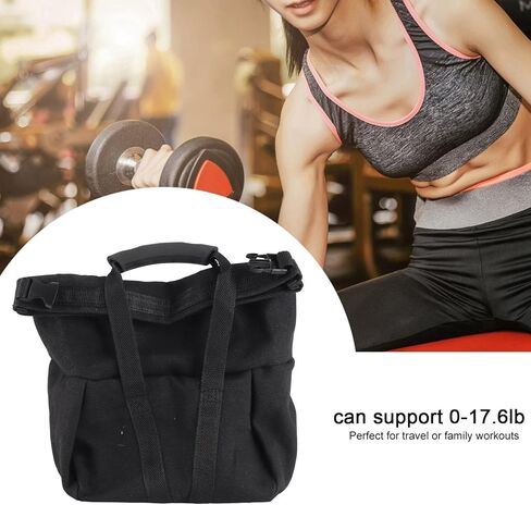 حقيبة رمل للتدريب على رفع الأثقال، للتمرين، حقيبة رمل لتدريب القوة بمقبض مطاطي ناعم، قماش أكسفورد للتمارين، in Kuwait