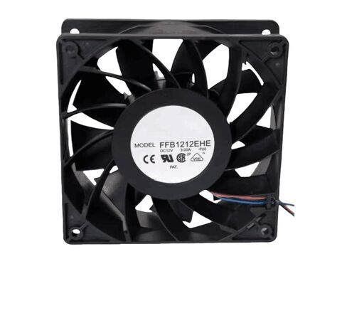 مروحة 120 ملم Best FFB1212EHE 120x120x38 ملم حجم كبير جدًا 3A عنف 200CFM 3 خطوط تبريد in Saudi Arabia
