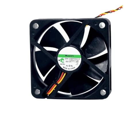 GM1206PHV2-A DC 12V 1.0W 60x60x15mm مروحة تبريد خادم 3 أسلاك in Saudi Arabia