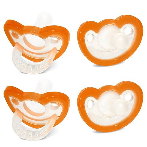 RaZbaby Jollypop Pacifier for Babies 3 Months and Up, USA Made, Natural Shaped Orthodontic Binky, Lovingly Shared in NICUs & Hospitals Worldwide, Medical-Grade 100% BPA-Free - 6 Pack - Teal in Saudi Arabia