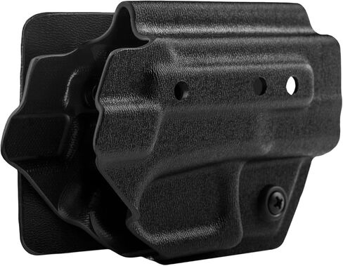 حافظة 945 Industries Kydex لـ Glock 43/43x/43MOS/48/48MOS (جاهزة للبصريات) لوحة مرفقة بخطاف وحلقة لإخفاء حقائب الحمل/يمكن استخدامه بكلتا اليدين in Kuwait