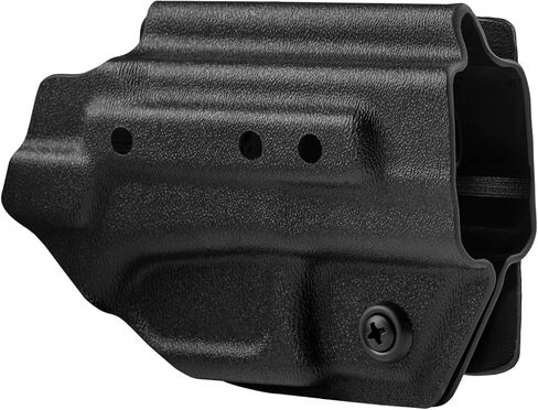 حافظة 945 Industries Kydex لـ Glock 43/43x/43MOS/48/48MOS (جاهزة للبصريات) لوحة مرفقة بخطاف وحلقة لإخفاء حقائب الحمل/يمكن استخدامه بكلتا اليدين in Kuwait