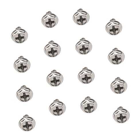 100pcs Pci Slot Mounting Screws Silver 6#-32 X 6mm Computer Case Fastener Replacement Screws for Power Supply and PC Maintenance in Saudi Arabia