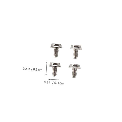 100pcs Pci Slot Mounting Screws Silver 6#-32 X 6mm Computer Case Fastener Replacement Screws for Power Supply and PC Maintenance in Saudi Arabia
