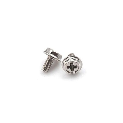 100pcs Pci Slot Mounting Screws Silver 6#-32 X 6mm Computer Case Fastener Replacement Screws for Power Supply and PC Maintenance in Saudi Arabia