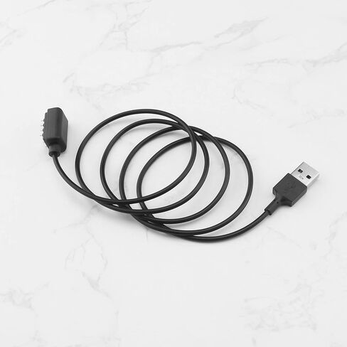 Create idea 2PCS 1m Magnetic Connector USB Charging Cable Compatible with Suunto 9 Spartan EON Core Ultra HR 9 Bar D5 Smart Watch - Black in Saudi Arabia