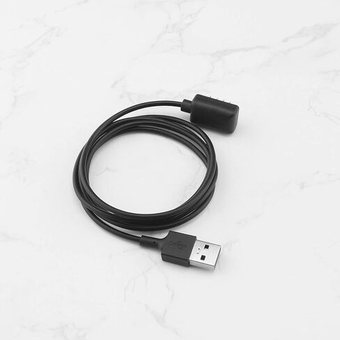 Create idea 2PCS 1m Magnetic Connector USB Charging Cable Compatible with Suunto 9 Spartan EON Core Ultra HR 9 Bar D5 Smart Watch - Black in Saudi Arabia