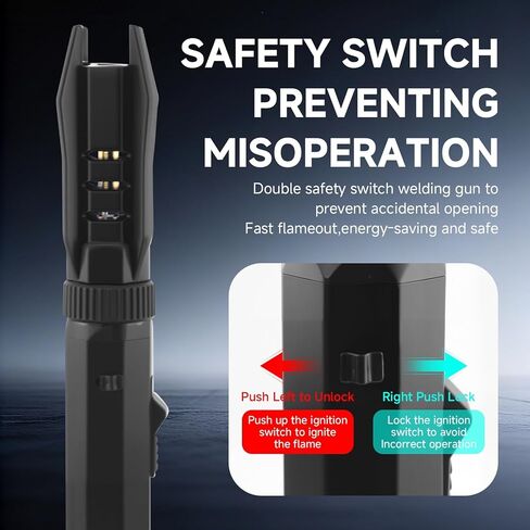 Torch Cool Lighter, Windproof Refillable Butane Jet Flame Lighters, 360° Inverted Ignition, Safety Lock, Adjustable Straight Flame for Candles BBQ Baking, Camping, Gift(Silver) in Saudi Arabia