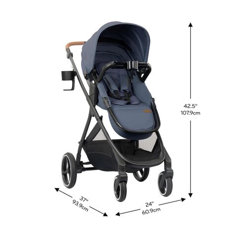 نظام السفر Evenflo Shyft Intuiti+ الذي يتميز بمقعد السيارة Revolve180 LiteMax NXT Preemie والرضع مع نظام SensorySoothe وGreen & Gentle (الصوان) in Saudi Arabia