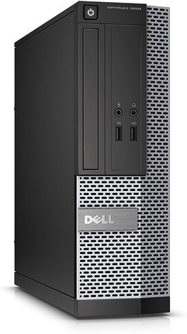 Dell OptiPlex 3020 Desktop Computer - Intel Core i5 i5-4590 3.30 GHz + Wireless Keyboard & Mouse + (2) Dual 22 Inch Monitors (Renewed) in Kuwait