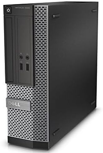 Dell OptiPlex 3020 Desktop Computer - Intel Core i5 i5-4590 3.30 GHz + Wireless Keyboard & Mouse + (2) Dual 22 Inch Monitors (Renewed) in Kuwait