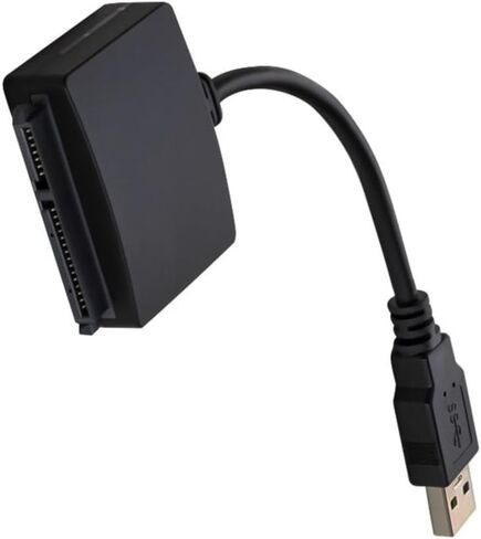 محول USB3.0 سريع السرعة إلى SATAs حاوية محرك أقراص ثابتة خارجي مقاس 2.5 بوصة للنسخ الاحتياطي للبيانات in Kuwait