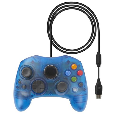 Artmavin Classic Wired Controller for Xbox S Type Console, Gamepad Joysticks with the Vibration Shock and Precision Analog Thumbsticks - Sapphire Blue in Saudi Arabia