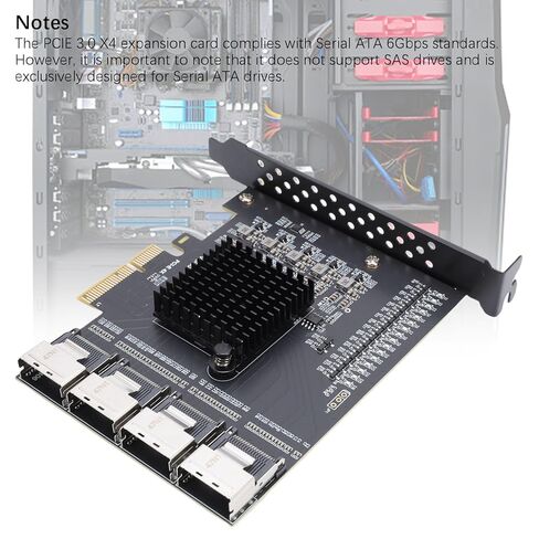 محول Yunseity PCIE إلى SFF 8087، بطاقة توسيع MINI SAS ذات 4 منافذ مع دعم 16 منفذ Serial ATA 3.0، لأنظمة 10 11 2003 in Kuwait