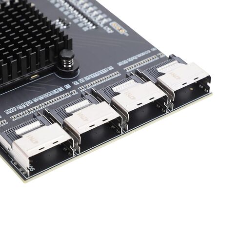 محول Yunseity PCIE إلى SFF 8087، بطاقة توسيع MINI SAS ذات 4 منافذ مع دعم 16 منفذ Serial ATA 3.0، لأنظمة 10 11 2003 in Kuwait