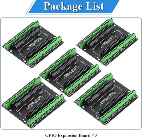 5 قطعة ESP32 S3 لوحة القطع GPIO 1 إلى 2 متوافق مع لوحة تطوير 44 دبوس ، وحدة N8R2/N16R8 ، مجموعة لوحة توسيع ESP32 in Kuwait