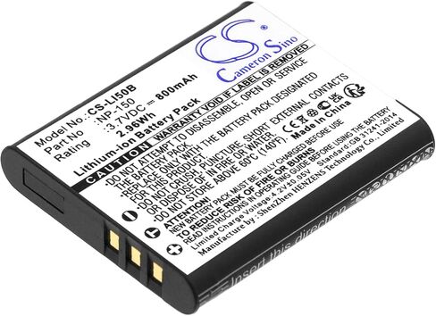 بطارية بديلة DCH 800 مللي أمبير GB-50 لتصوير GE J1470S-RD J1470 S J1470 DV1 Smart J1470S-SL PJ1 J1470S 10502 PowerFlex 3D G100 GB-50A in Kuwait