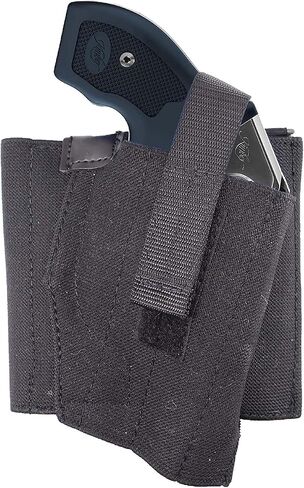 DeSantis Apache Ankle Rig - حافظة كاحل مخفية، حافظة كاحل مرنة، حافظة مسدس مخفية للمسدس، متوافقة مع معظم المسدسات الصغيرة - رسم اليد اليمنى، أسود in Kuwait