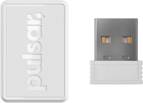 طقم دونجل ماوس جيمنج جيرز من بولسار - مستقبل USB لاسلكي لـ X2 v2/X2H/X2A/Xlite v3 (ليس لسلسلة ES) - أبيض in Saudi Arabia