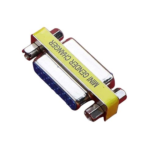 DB9 DB15 DB25 9/15/25Pin ذكر أنثى إلى ذكر أنثى RS232 المنفذ التسلسلي Com C0innector محول مغير الجنس الصغير مودم جديد 2026 عالي لمكونات إلكترونية موثوقة in Kuwait