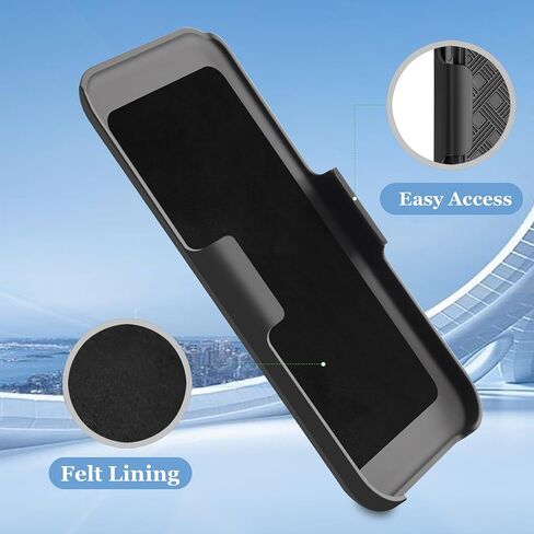 Fingic for Samsung Galaxy S25 FE Case with Belt Clip Holster Case Slim Combo Shell with Kickstand Swivel Holster Rugged Shockproof Antiscratch Full Body Protective for Galaxy S25 FE 6.7“, 2025,Black in Saudi Arabia