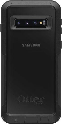 حافظة OtterBox Pursuit Series لهاتف Galaxy S10 (فقط) - عبوة البيع بالتجزئة - شفاف/أسود in Kuwait