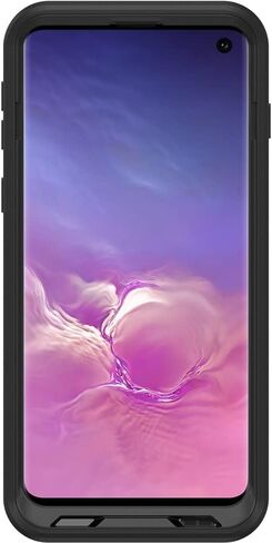 حافظة OtterBox Pursuit Series لهاتف Galaxy S10 (فقط) - عبوة البيع بالتجزئة - شفاف/أسود in Kuwait