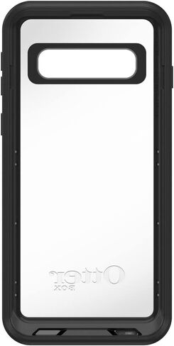 حافظة OtterBox Pursuit Series لهاتف Galaxy S10 (فقط) - عبوة البيع بالتجزئة - شفاف/أسود in Kuwait