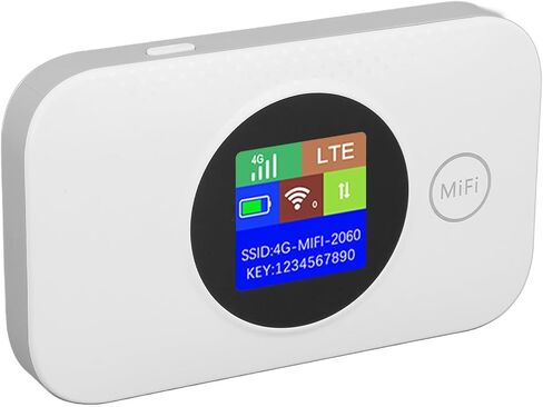 نقطة اتصال متنقلة 4G LTE WiFi، جهاز توجيه الجيب، نقطة اتصال محمولة عالية السرعة مع فتحة SIM 5G صغيرة، شبكات متعددة، إنترنت محمول للمعسكرات، المنازل المتنقلة، السفر (الإصدار الآسيوي) in Kuwait