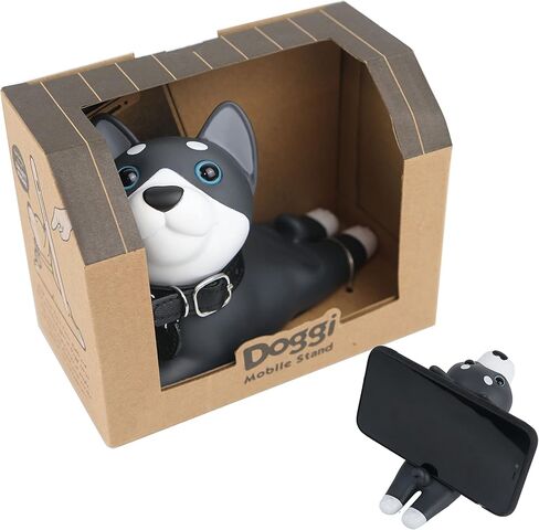 Cute Cell Phone Holder Stand for Desk, iPhone Mount for Office Tablet Accessories Gifts, Cool Desktop Decor Gadgets to Support Your Cellphone for Men Women Boys Girls - Kawaii Dog Shiba Inu in Saudi Arabia