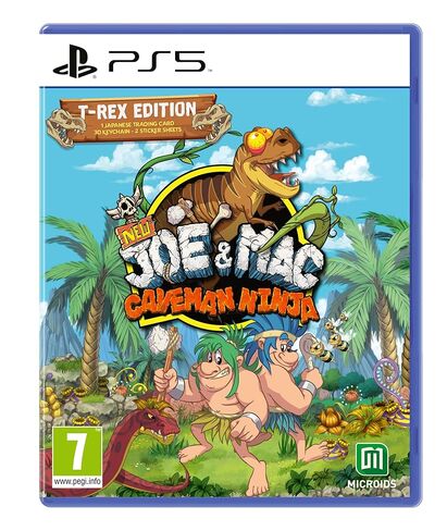 MICROÏDS New Joe & Mac: Caveman Ninja - إصدار T-Rex (PS5) in Saudi Arabia