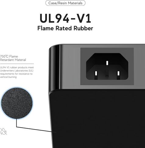شاحن USB C 240 وات 48V5A 36V5A 240W PD3.1 GaN USB-C مزود طاقة لشبكة جيجابت PoE Thunderbolt 4/3 USB-C UGREEN/Revodok Pro 209 /Tobenone محطة إرساء محول طاقة سريع EPR كابل AVS PSU in Kuwait