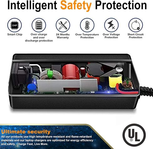 135W AC Charger Fit for Acer Nitro 5 Gaming Laptop, acer Nitro 5 an515-55-53e5 AN515-51 N18C3 AN515-41 AN515-53 AN515-52 AN515-43 AN515-54 AN517-51 N18C4 AN515-44-R99Q Adapter Power Supply Cord in Kuwait