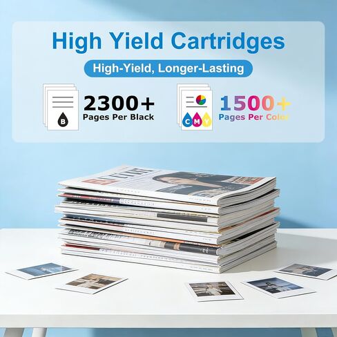 950XL 951XL Ink Cartridges Compatible for HP 951 XL for HP 950 xl Printer Ink 950 951 ink combo pack Work with OfficeJet Pro 8100 8600 8610 8615 8620 8625 8630 8660 251dw 271dw 276dw Printer(4 Pack) in Kuwait