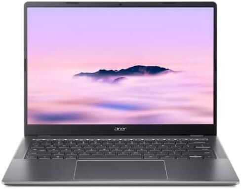 acer Chromebook Plus 514 CB514-6HT-368E - كمبيوتر محمول بشاشة لمس 14 بوصة WUXGA، i3‑N355، 8 جيجابايت LPDDR5، 128 جيجابايت UFS، Wi-Fi 6E، لوحة مفاتيح بإضاءة خلفية، ChromeOS NX.JKBAA.001 (متجدد) in Kuwait