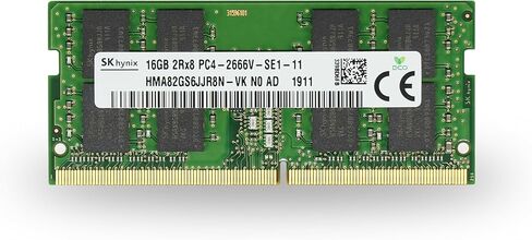 SK Hyn(Hynix) Original 32GB (2x16GB) DDR4 2666MHz PC4-21300 SODIMM 2Rx8 CL19 1.2v 260-PIN Laptop Notebook Memory RAM Module Upgrade HMA82GS6JJR8N-VKNO Adamanta in Saudi Arabia
