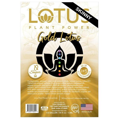 Lotus Plant Power 5:1 Energy Concentrate 64 fl. oz. (Skinny Gold) Pack of 2 (Packaging May Vary) in Saudi Arabia