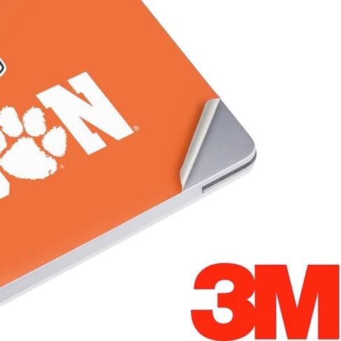 Skinit Decal Laptop Skin Compatible with Surface Laptop 3 13.5in - Officially Licensed Clemson University Football Design in Saudi Arabia