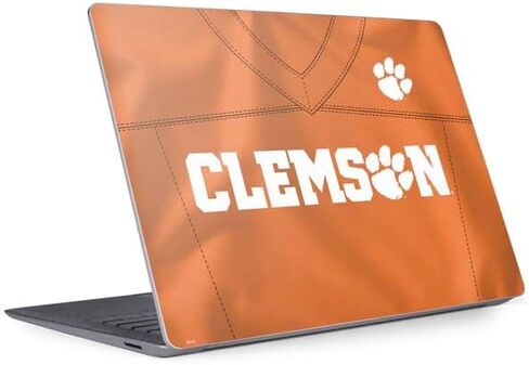 Skinit Decal Laptop Skin Compatible with Surface Laptop 3 13.5in - Officially Licensed Clemson University Football Design in Saudi Arabia
