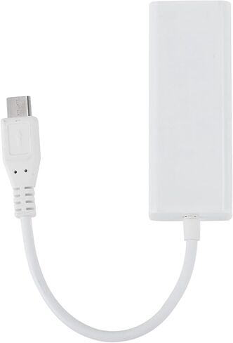 محول إيثرنت، ميكرو USB إلى RJ45، بطاقة شبكة سريعة للوحة الأم 1.3/وات، يدعم 10/100 ميجابت في الثانية، مناسب لعشاق التكنولوجيا in Saudi Arabia
