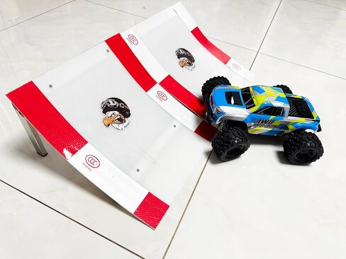 RC Ramp,Wall - Leaning rc car ramps Jumping for 1/16 1/18 1/24 Scale RC Cars,2 Modes Durable, Combinable Stunt Ramp for Indoor Family Fun in Saudi Arabia