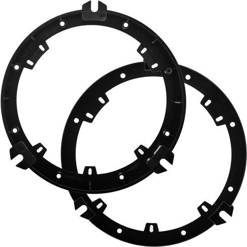 مكبرات صوت KICKER مقاس 6.5 بوصة لمجموعة ترقية Subaru WRX/WRX STI 2016-2021 - زوج من سلسلة KS مع محولات وحزام، مكون 6 1/2 مكبر صوت للباب الأمامي للسيارة KSS650، 51KSS6504 in Kuwait