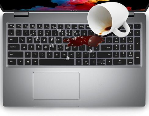 غطاء لوحة المفاتيح لجهاز Dell Precision 16 7670 7680 & Precision 7770 7780 16 17.3 بوصة للكمبيوتر المحمول، Dell Precision 7000 ملحقات الكمبيوتر المحمول غطاء حماية لوحة المفاتيح باللون الأسود in Saudi Arabia