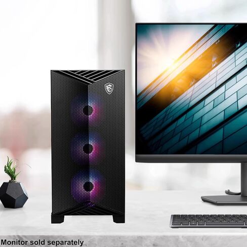 كمبيوتر مكتبي للألعاب msi Aegis ZS2 AMD 8-core Ryzen 7 9700X 64GB RAM 2TB SSD GeForce RTX 5070 Ti DLSS 4 (ما يصل إلى 1406 AI Tops) مبرد سائل 360 مم 750 وات 80+ ذهبي PSU يدعم HDD Win11 مع محور ICP in Saudi Arabia