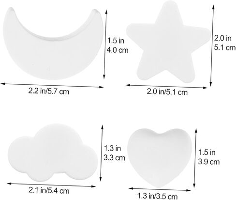 Veemoon 4pcs Boy Girl Decorative Dresser Knobs for Girls Adorable Pulls to Install Cabinet Handles for Nursery and Bedroom Use in Saudi Arabia