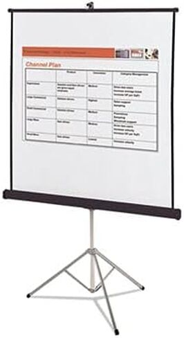 Quartet Portable Tripod Projection Screen, 70" x 70", High-Res, Matte Surface (570S) in Saudi Arabia