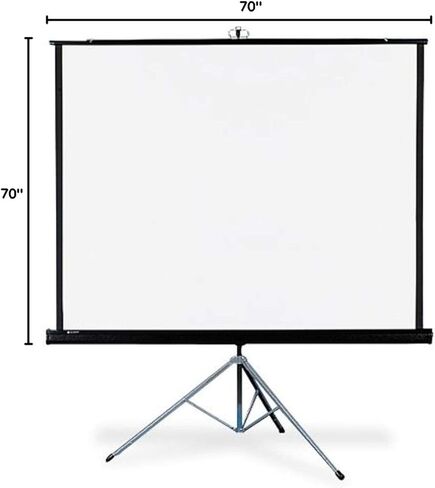 Quartet Portable Tripod Projection Screen, 70" x 70", High-Res, Matte Surface (570S) in Saudi Arabia
