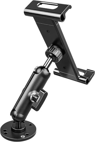 Tablet Holder for Car Dashboard Windshield, Aluminum Arm iPad Holder, Heavy Duty Vehicle Suction Mount Compatible with 6.5-12.9" Tablets in Saudi Arabia