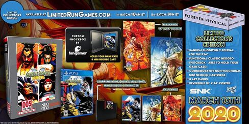 التشغيل المحدود رقم 328: إصدار Samurai Shodown V Special Classic Edition (PS4) in Saudi Arabia